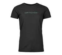 Ortovox - Women's 150 Cool Brand T-Shirt - Merinoshirt, Gr. S, schwarz (BlackRaven)