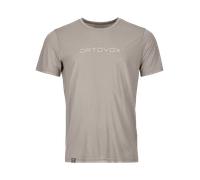 Ortovox - 150 Cool Brand T-Shirt - Merinoshirt, Gr. XL, grau (DarkLinen)