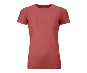 Ortovox 150 Cool Leaves TS Damen Funktionsshirt blush XL