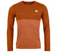 Ortovox Herren 150 Cool Logo Longsleeve (Größe S, braun)