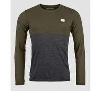 Ortovox - 150 Cool Logo Ls M Dark Wild Herbs - L - Wander-T-Shirt Dark Wild Herbs L