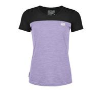 Ortovox - Women's 150 Cool Logo T-Shirt - Merinoshirt, Gr. S, lila (BlackRavenII)