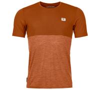 Ortovox - 150 Cool Logo T-Shirt - Merinoshirt, Gr. M, braun (BristleBrown)
