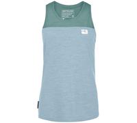 Ortovox 150 Cool Logo Top Damen Tanktops tuerkis Größe XS Trekking Atmungsaktiv Merinowolle