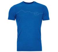 Ortovox Herren 150 Cool Mountain T-Shirt (Größe M, blau)