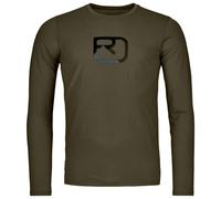 Ortovox Herren 150 Cool MTN Silhouette Langarmshirt (Oliv, Gr.: XL)