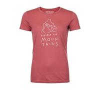ORTOVOX 150 COOL MTN Protector TS W - Bequemes, langlebiges Merino-Shirt mit Kühleffekt für Alpintouren - PINK - Damen - L