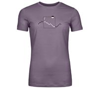 Ortovox 150 Cool Peak Focus TS - T-Shirt - Damen Dark Violet L