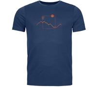 Ortovox 150 Cool Peak Focus TS - T-Shirt - Herren XL Blue