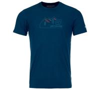 Ortovox 150 Cool Vintage Badge T-Shirt Men Deep Ocean (S)