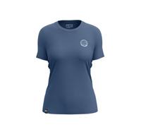 Ortovox 185 Merino MTN Badge Shirt Women XL blue nunatak