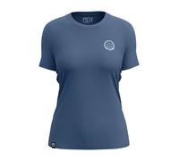 Ortovox 185 Merino MTN Badge Damen T-Shirts blau Größe S Trekking Schnell trocknend Merinowolle
