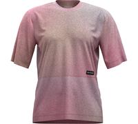 Ortovox 185 Merino Patch Aop Print Damen T-Shirts rosa Größe S Bergsteigen | Skitour Schnell trocknend Merinowolle