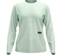 Ortovox 185 Merino Patch Damen Longsleeves Merino gruen Größe S Trekking Hautfreundlich Merinowolle