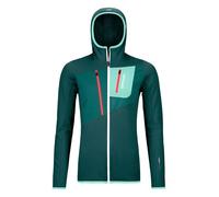 ORTOVOX 87201-62301 Fleece Grid Hoody W Sweatshirt Damen Dark Pacific Größe XS