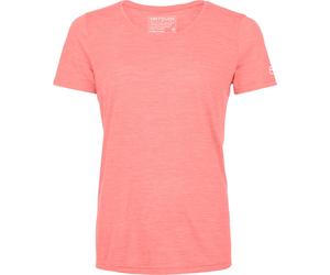 Ortovox - Atmungsaktives T-Shirt - 120 Cool Tec Clean T-shirt W Blossom Blend für Damen aus Wolle - Größe L - Rosa Rosa L