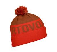 Ortovox Bobble Knit Beanie hot orange