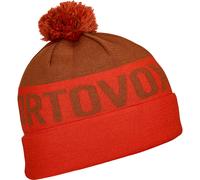 Ortovox - Bobble Knit Beanie - Mütze, Gr. 50 cm-56 cm 50-56 cm, rot (HotOrange)