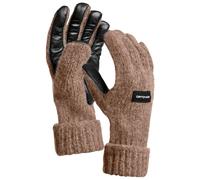 Ortovox - Classic Wool Glove Leather - Handschuhe, Gr. S, braun (BlackSheep)