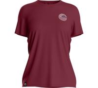Ortovox - Women's 120 Cool Tec Choose Mountain T-Shirt - Merinoshirt, Gr. XS, rot (RedMalbec)