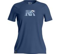 Ortovox Damen 120 Cool Tec Mtn Sun T-Shirt (Größe M, blau)