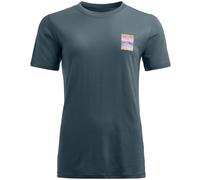 Ortovox - Women's 140 Cool Mountain Gradient T-Shirt - Merinoshirt, Gr. S, grau (DarkArcticGrey)