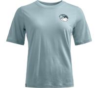 Ortovox Damen T-Shirt 140 Cool Round Landscape Glacier Grey Größe L
