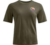 ORTOVOX Damen Shirt 140 COOL ROUND LANDSCAPE TS W (88206) S dark wild herbs