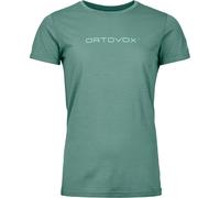 Ortovox Damen 150 Cool Brand T-Shirt (Größe XS, tuerkis)