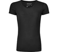 Ortovox Damen Shirt 150 Cool Clean – Merinounterwäsche – L Schwarz (BlackRaven)