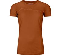 Ortovox Damen 150 Cool Mountain T-Shirt (Größe XL, braun)