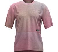 Ortovox Damen 185 Merino Patch Aop Print T-Shirt (Größe L, aop dawn rose)
