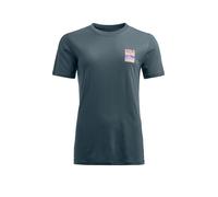 T-Shirt Ortovox 140 COOL MTN GRADIENT TS W (dark arctic grey) Frau L