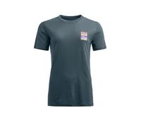 Ortovox - Women's 140 Cool Mountain Gradient T-Shirt - Merinoshirt, Gr. S, grau (DarkArcticGrey)