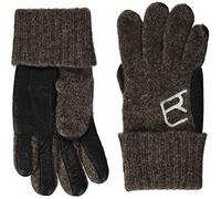 Ortovox Damen Handschuhe Swisswool Classic Leather, Black Sheep, M, 5150200008