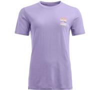 Ortovox Damen 140 Cool Mtn Gradient T-Shirt (Größe L, lila)