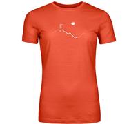 ORTOVOX Damen Shirt 150 COOL PEAK FOCUS TS W (84083) M sunset orange