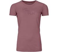 ORTOVOX Damen Shirt 185 MERINO TANGRAM LOGO TS W (83063) S mountain rose