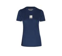 ORTOVOX Damen Tourenshirt Abstract 120 Cool Tec dunkelblau | L