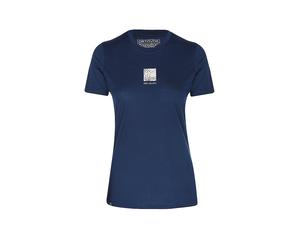 ORTOVOX Damen Tourenshirt Abstract 120 Cool Tec dunkelblau | XL