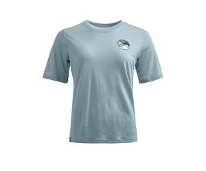 ORTOVOX Damen Tourenshirt Round Landscape 140 Cool hellblau | XL