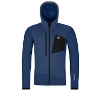 Ortovox - Fleece Grid Hoody M Blue Nunatak - XL - Fleece Bleu XL