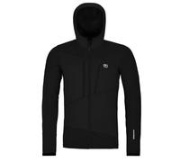Ortovox Fleece Grid Hoody Men - Fleece black raven S