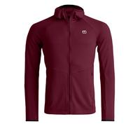 Ortovox FLEECE LIGHT GRID HOODY Herren Fleece-Hoodie rot XL