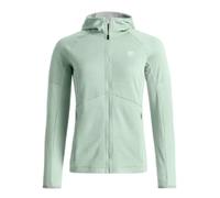 Ortovox Fleece Light Grid Hoody W - Fleece green acid XS