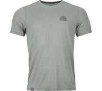 Ortovox Herren 120 Cool Tec Mtn Stripe T-Shirt (Größe XL, grau)