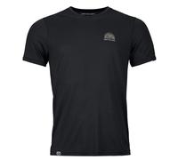 Ortovox 120 Cool Tec Mtn Stripe Kurzarm-t-shirt M Black Raven