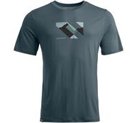 Ortovox Herren 140 Cool Landscape T-Shirt (Größe XL, tuerkis)