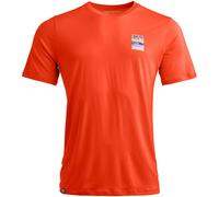 Ortovox Herren 140 Cool Mtn Gradient T-Shirt (Größe L, rot)