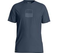 Ortovox Herren 150 Cool Half Full T-Shirt (Größe XXL, blau)